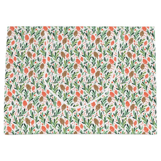 Weihnachtsgeschenktasche Große Geschenktüte (Vorderseite)