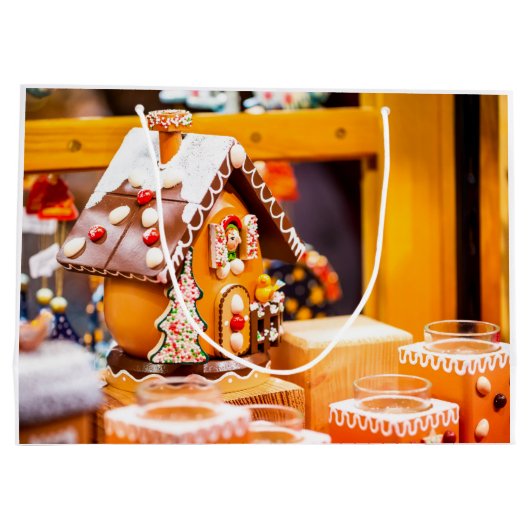 Weihnachtsgeschenktasche Große Geschenktüte (Rückseite)