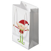 Weihnachtsgeschenktasche Kleine Geschenktüte (Vorderseite Schrägansicht)