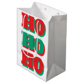 Weihnachtsgeschenktasche Mittlere Geschenktüte (Vorderseite Schrägansicht)