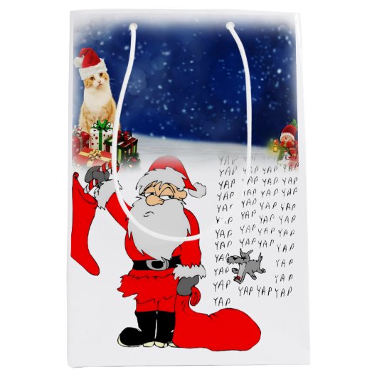 Weihnachtsgeschenktasche Mittlere Geschenktüte (Vorderseite)