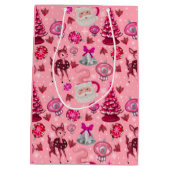 Weihnachtsgeschenktasche Mittlere Geschenktüte (Rückseite)