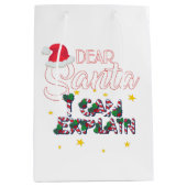 Weihnachtsgeschenktasche Mittlere Geschenktüte (Vorderseite)