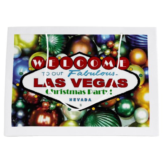 Weihnachtsgeschenktaschen Große Geschenktüte (Vorderseite)