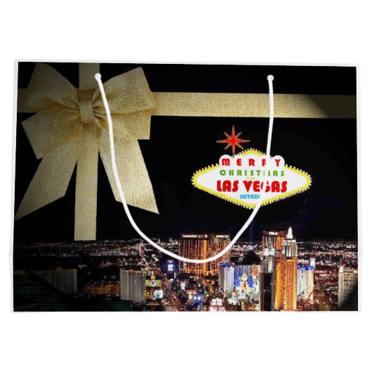 Weihnachtsgeschenktaschen Große Geschenktüte (Rückseite)