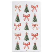 Weihnachtsgeschenktaschen Kleine Geschenktüte (Rückseite)