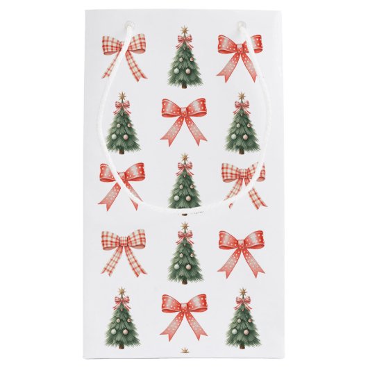 Weihnachtsgeschenktaschen Kleine Geschenktüte (Rückseite)