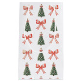 Weihnachtsgeschenktaschen Kleine Geschenktüte (Vorderseite)