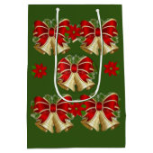 Weihnachtsgeschenktaschen Mittlere Geschenktüte (Rückseite)