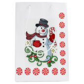Weihnachtsgeschenktaschen Mittlere Geschenktüte (Vorderseite)