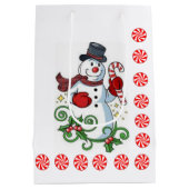 Weihnachtsgeschenktaschen Mittlere Geschenktüte (Rückseite)