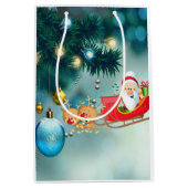 Weihnachtsgeschenktaschen Mittlere Geschenktüte (Vorderseite)
