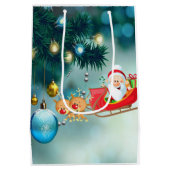 Weihnachtsgeschenktaschen Mittlere Geschenktüte (Rückseite)