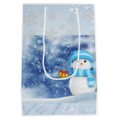 Weihnachtsgeschenktaschen Mittlere Geschenktüte (Rückseite)