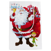 Weihnachtsgeschenktaschen Mittlere Geschenktüte (Vorderseite)