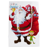 Weihnachtsgeschenktaschen Mittlere Geschenktüte (Rückseite)