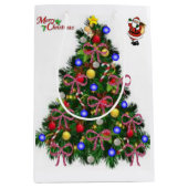 Weihnachtsgeschenktaschen Mittlere Geschenktüte (Vorderseite)
