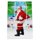 Weihnachtsgeschenktaschen Mittlere Geschenktüte (Rückseite)