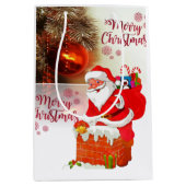 Weihnachtsgeschenktaschen Mittlere Geschenktüte (Vorderseite)