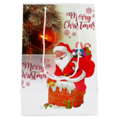 Weihnachtsgeschenktaschen Mittlere Geschenktüte (Rückseite)