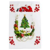 Weihnachtsgeschenktaschen Mittlere Geschenktüte (Rückseite)