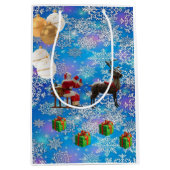 Weihnachtsgeschenktaschen Mittlere Geschenktüte (Vorderseite)