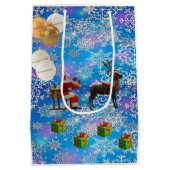 Weihnachtsgeschenktaschen Mittlere Geschenktüte (Rückseite)