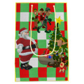 Weihnachtsgeschenktaschen Mittlere Geschenktüte (Rückseite)