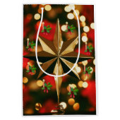 Weihnachtsgeschenktaschen Mittlere Geschenktüte (Vorderseite)