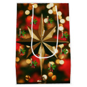 Weihnachtsgeschenktaschen Mittlere Geschenktüte (Rückseite)