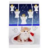 Weihnachtsgeschenktaschen Mittlere Geschenktüte (Rückseite)