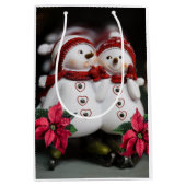 Weihnachtsgeschenktaschen Mittlere Geschenktüte (Vorderseite)