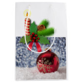 Weihnachtsgeschenktaschen Mittlere Geschenktüte (Vorderseite)
