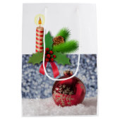 Weihnachtsgeschenktaschen Mittlere Geschenktüte (Rückseite)