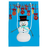 Weihnachtsgeschenktaschen Mittlere Geschenktüte (Rückseite)