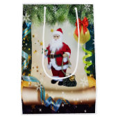 Weihnachtsgeschenktaschen Mittlere Geschenktüte (Rückseite)