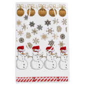 Weihnachtsgeschenktaschen Mittlere Geschenktüte (Vorderseite)