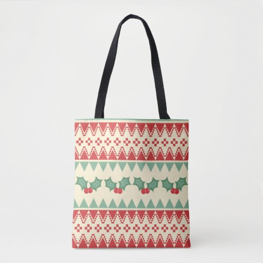 Weihnachtsgeschenktüten – festliche Verpackungsacc Tasche (Vorderseite)
