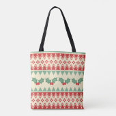 Weihnachtsgeschenktüten – festliche Verpackungsacc Tasche (Rückseite)
