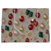 Weihnachtsgeschenktüten im Juli | Festlicher Weihn Große Geschenktüte (Vorderseite)
