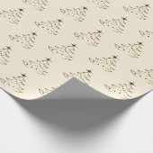 Weihnachtsgeschenkverpackung einfach minimal geschenkpapier (Ecke)