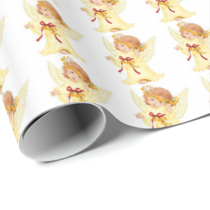 Weihnachtsgeschenkverpackung/Engel Geschenkpapier
