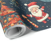 🎅 Weihnachtsgeschenkverpackung für die Feiertage  Geschenkpapier (Rolleneckpunkt)
