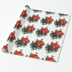 Weihnachtsgeschenkverpackung für Hunde-Liebhaber Geschenkpapier