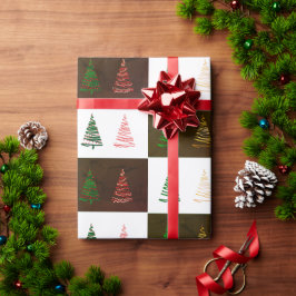 Weihnachtsgeschenkverpackung Geschenkpapier