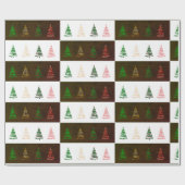 Weihnachtsgeschenkverpackung Geschenkpapier (Flach)