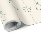 Weihnachtsgeschenkverpackung Geschenkpapier (Rolleneckpunkt)