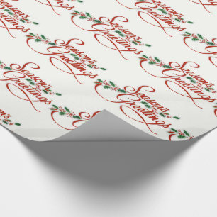 Weihnachtsgeschenkverpackung/Grüße zur Jahreszeit Geschenkpapier