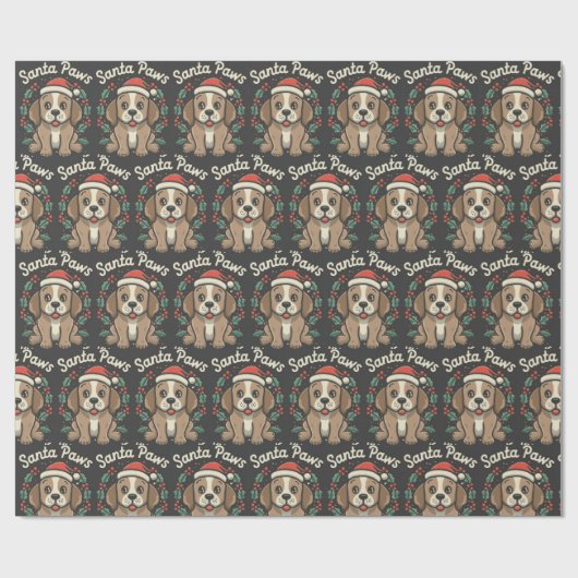 Weihnachtsgeschenkwrake Geschenkpapier (Flach)