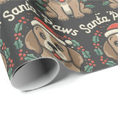 Weihnachtsgeschenkwrake Geschenkpapier (Rolleneckpunkt)